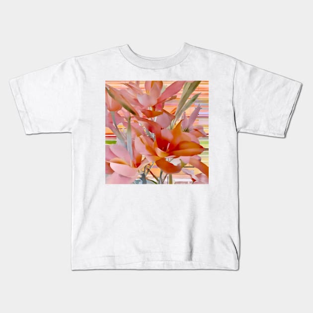 Gladiolus Impressions Kids T-Shirt by DANAROPER